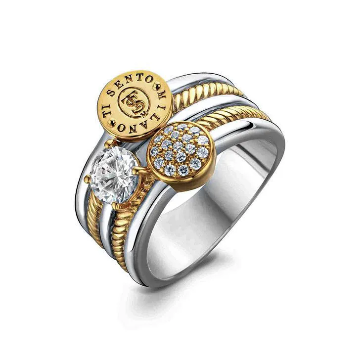 Кольцо из серебра TI SENTO MILANO 1931ZY_54