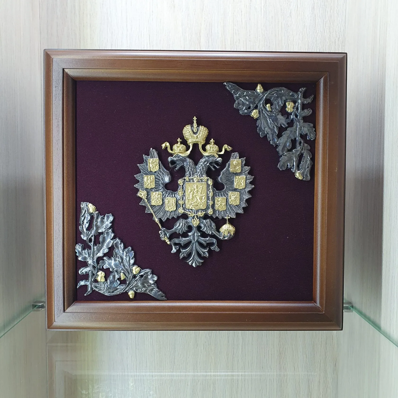 Набор бокалов «Царский» золото